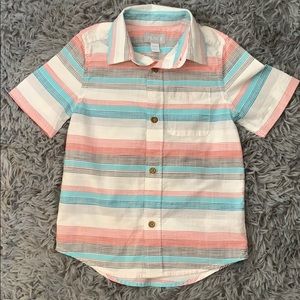 Children’s Place shirt sleeve button down shirt.